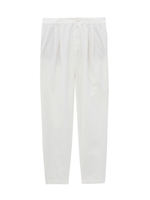 [L]ツイルテーパードパンツ/ホワイト(003)