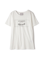 《BLANCHIC》ロゴＴシャツ　小ロゴ/グレー(020)