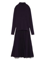 ニットプリーツセットアップ/PPL