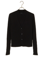 ・アンサンブル風ニットプルオーバー/ブラウン