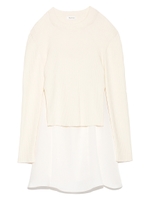 サイドスリットショートプルオーバー/GRY