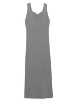 リブニットワンピース/GRY