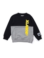 BICOLOR CREWNECK SWEAT/グリーン