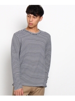 スムースピーチボーダープルオーバー/グレー(312)