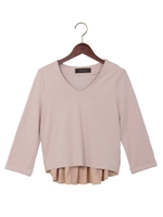 ★JOC R ポンチ 後ろフリル プルオーバー/DK.Gray