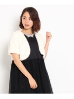 Dorry Doll フェイクファーボレロ/ホワイト(002)