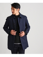 バーズアイステンカラーコート/ブルー系(094)