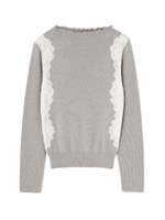 メロウサイドレースニット/イエロー(060)