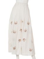 CAT CAT CAT LONG SKIRT/IVORY