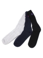 FULL LENGTH SOCKS 3P CMSCH001/グレー