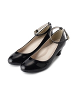 ストラップパンプス/ブラック(019)