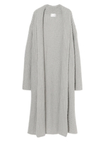 ルーズシルエットニットカーディガン/GRAY