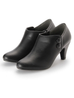 クルミボタンブーティー/ダークブラウン(043)