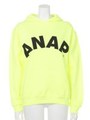 【ANAP】ANAPロゴ裏起毛フーディ/GRY