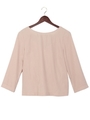 【WEB限定】◎JC パウダーシフォン リボンブラウス/LT.Pink
