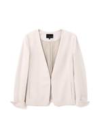 ジャージーコンパクトジャケット/ブラック(010)