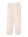タックイージーテーパードパンツ/ベージュ(040)