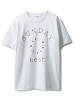 【GELATO PIQUE HOMME】プリントＴシャツ/WHT