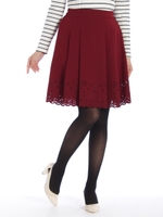 パンチングリバーシブルSK　2/ワイン