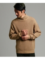 マシンウォッシャブル タートルネックニット/オフホワイト(003)