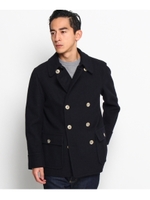 メルトンピーコート/カーキ(027)