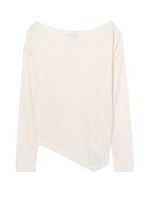 2WAYアシメトップ/BLACK