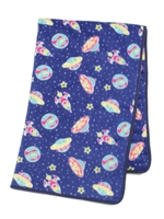 FLEECE BLANKET GALAXY  PATTERN/ネイビー