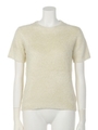 グリッターknit TOP/WHT