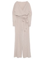 ニットオールインワン/NVY