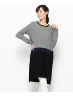 ニットワンピース/ワインレッド(063)