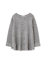 《BLANCHIC》畦ニットクルーネック/グレー(020)