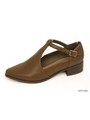 【CAMILLE BIS RANDA】Tストラップフラッツ/BROWN