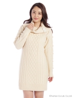 ニットオフタートルOP　3/オフ