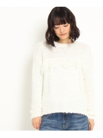 SUNCOO フリンジニット/ホワイト(005)