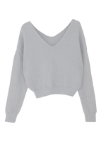 シャギーニットプルオーバー/PNK