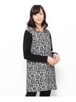 フクレジャガードワンピース/ライトグレー(411)