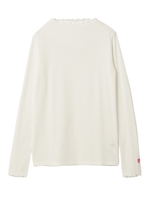 HEIGHT NECK TOP/バーガンディ
