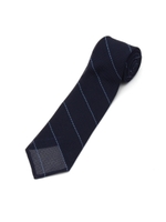 FRESCOシルクストライプネクタイ/ブルー(692)