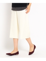 ウール混ガウチョパンツ/キャメル(041)