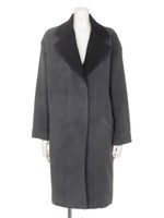 【Omekashi】ダブルフェイスコート/GRAY