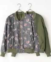 中綿入りリバーシブルMA-1