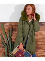 【anap mimpi】【anap mimpi】フォックスファーミリタリーコート/ブラック(027)