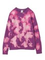 BLEACHED SWEAT TOP/パープル