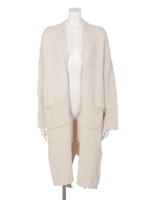 【Aunt Marie's】モールロングカーディガン/NAT