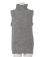 【Aunt Marie's】片畦タートルニット/GRY