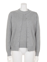 アンサンブルニット/杢グレー