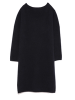 ニットミニワンピース/NVY