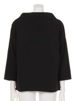 ボトルネックプルオーバー/ブラック