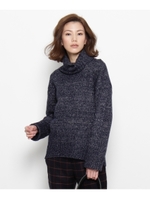 ラメタートルニット/アイボリー(004)