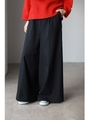 【AZUL by moussy】タックワイドパンツ/NVY